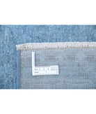 Overdye 2'11'' X 10'1'' Hand-Knotted Wool Rug 2'11'' x 10'1'' (88 X 303) / Blue / N/A