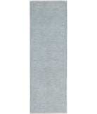 Overdye 2'6'' X 8'3'' Hand-Knotted Wool Rug 2'6'' x 8'3'' (75 X 248) / Grey / N/A