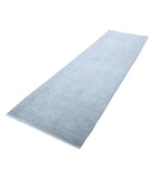 Overdye 2'9'' X 9'11'' Hand-Knotted Wool Rug 2'9'' x 9'11'' (83 X 298) / Grey / N/A