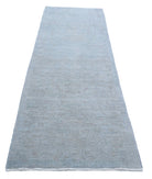 Overdye 2'9'' X 9'11'' Hand-Knotted Wool Rug 2'9'' x 9'11'' (83 X 298) / Grey / N/A