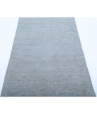 Overdye 2'9'' X 9'11'' Hand-Knotted Wool Rug 2'9'' x 9'11'' (83 X 298) / Grey / N/A