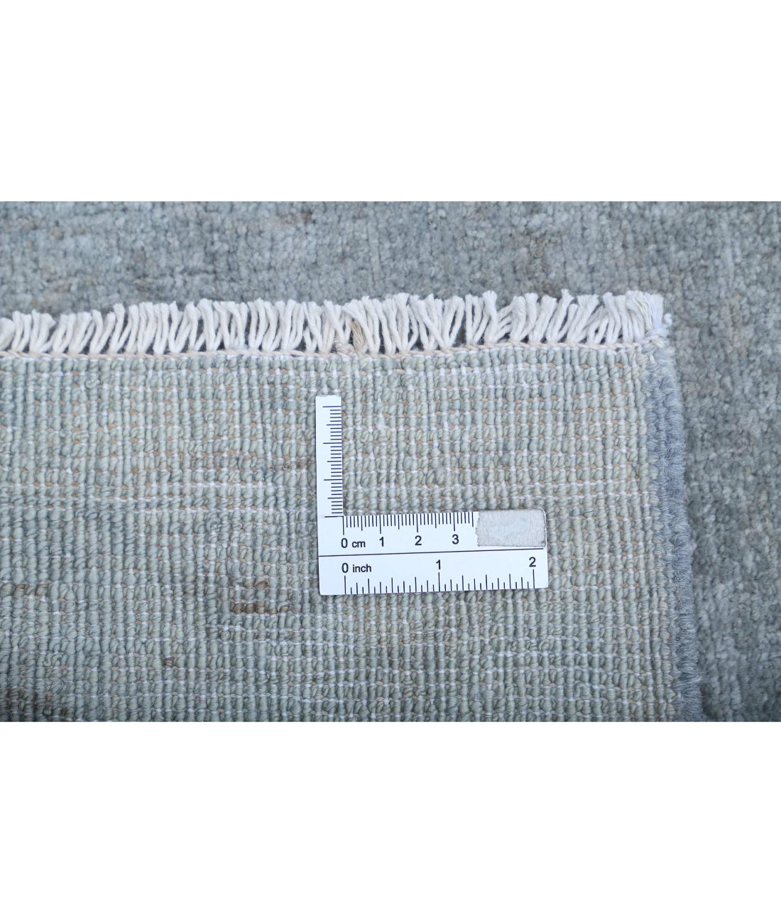 Overdye 2'9'' X 9'11'' Hand-Knotted Wool Rug 2'9'' x 9'11'' (83 X 298) / Grey / N/A