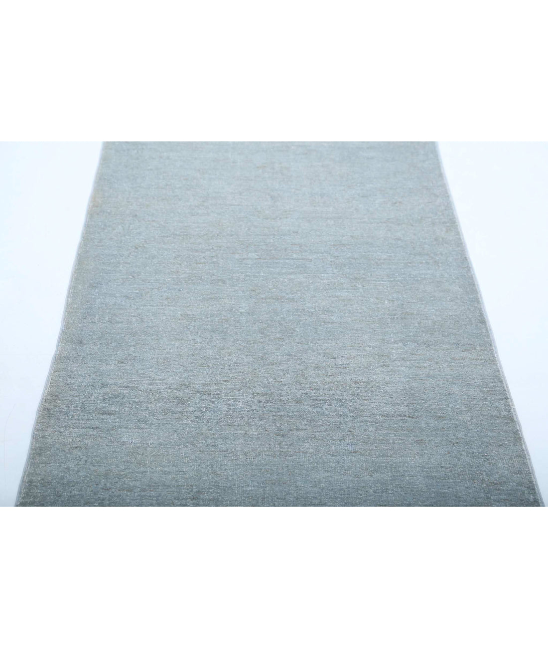 Overdye 2'8'' X 8'1'' Hand-Knotted Wool Rug 2'8'' x 8'1'' (80 X 243) / Grey / N/A