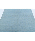 Overdye 4'7'' X 9'6'' Hand-Knotted Wool Rug 4'7'' x 9'6'' (138 X 285) / Blue / N/A