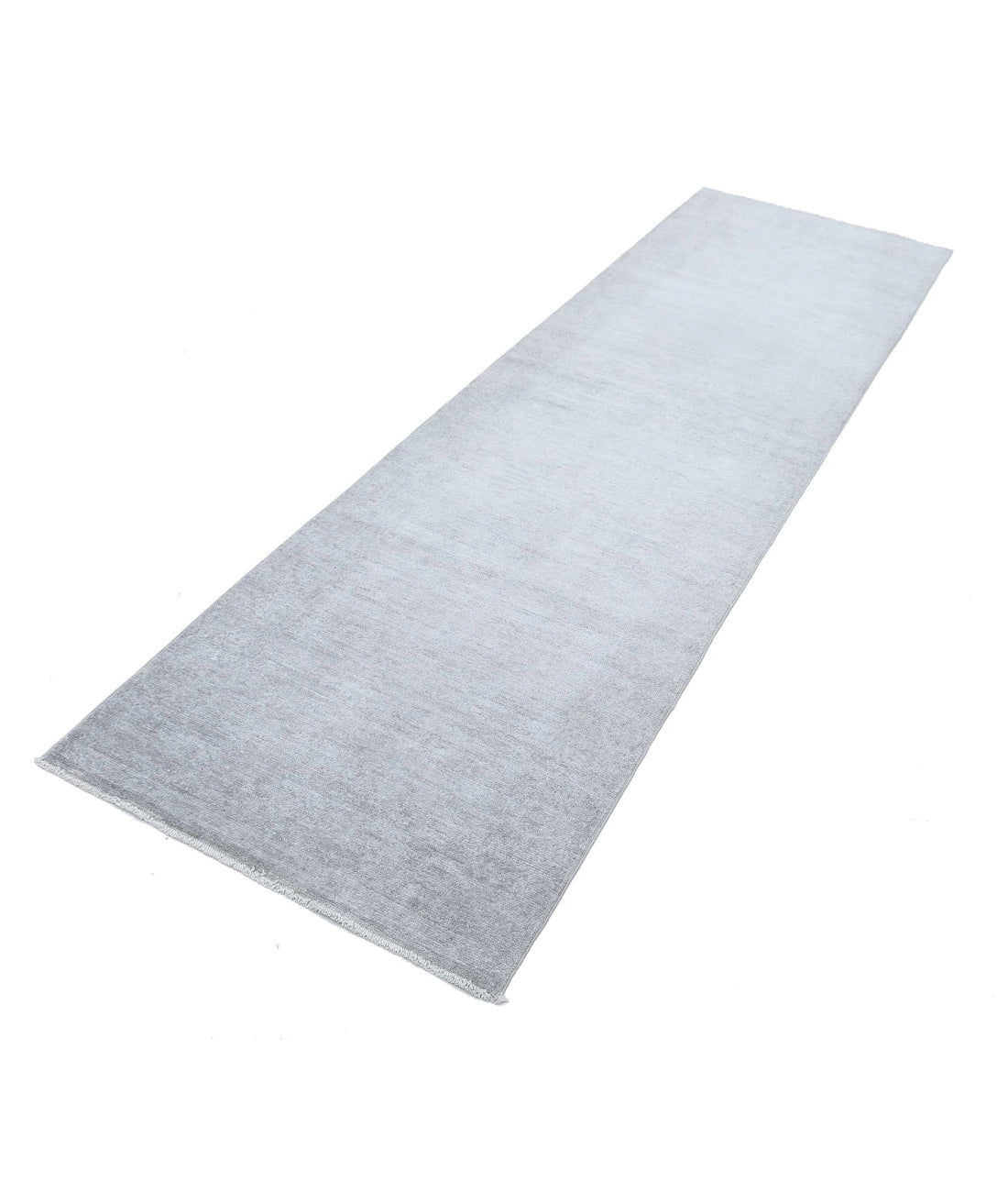 Overdye 2'10'' X 9'9'' Hand-Knotted Wool Rug 2'10'' x 9'9'' (85 X 293) / Grey / N/A