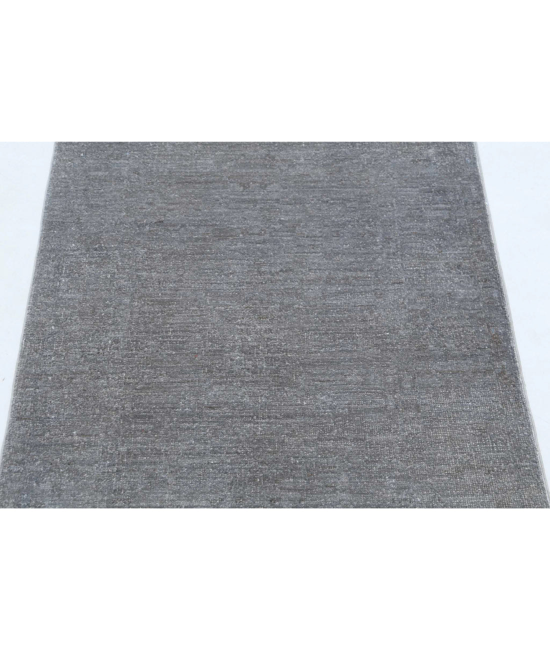 Overdye 2'7'' X 4'0'' Hand-Knotted Wool Rug 2'7'' x 4'0'' (78 X 120) / Grey / Grey