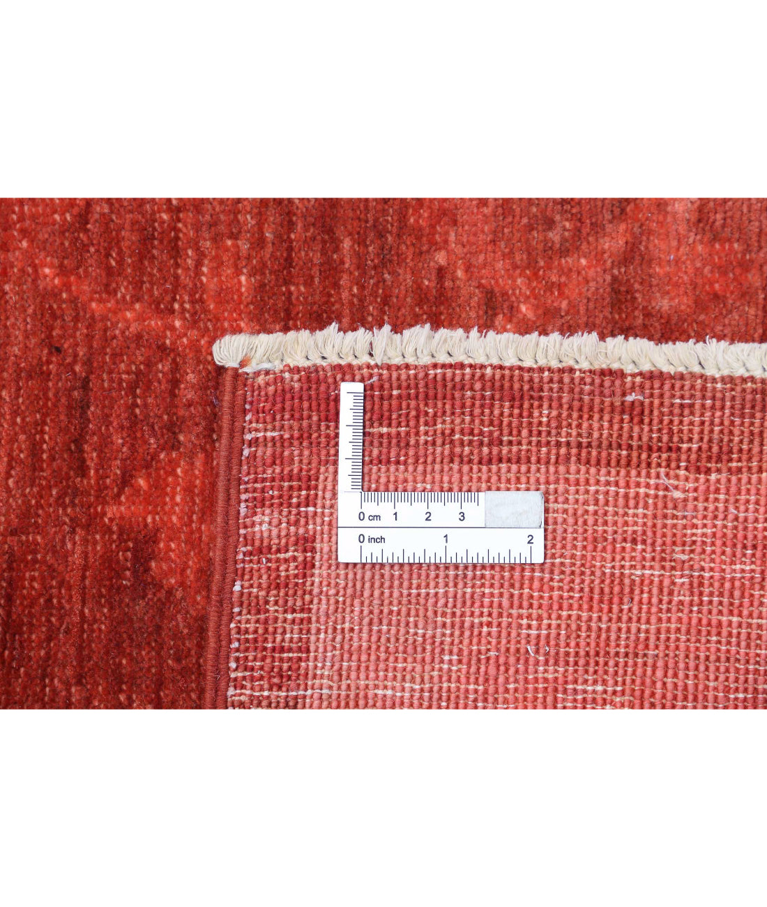 Overdye 8' 8" X 11' 6" Hand-Knotted Wool Rug 8' 8" X 11' 6" (264 X 351) / Red / N/A