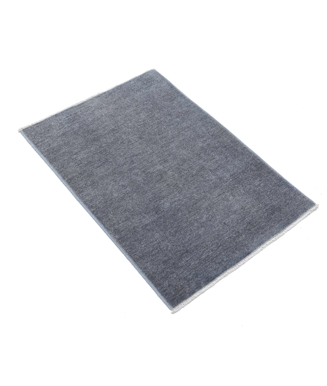 Overdye 2'1'' X 3'1'' Hand-Knotted Wool Rug 2'1'' x 3'1'' (63 X 93) / Grey / N/A