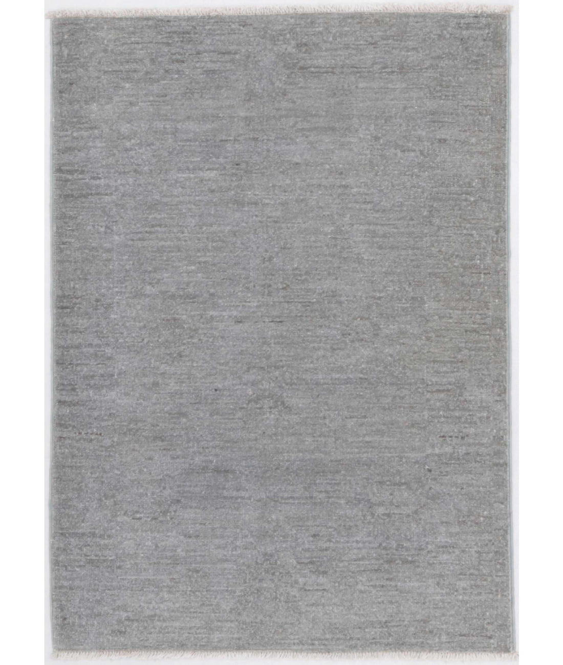 Overdye 2'2'' X 3'1'' Hand-Knotted Wool Rug 2'2'' x 3'1'' (65 X 93) / Grey / N/A