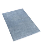 Overdye 2'1'' X 3'1'' Hand-Knotted Wool Rug 2'1'' x 3'1'' (63 X 93) / Grey / N/A