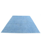 Overdye 7'11'' X 10'3'' Hand-Knotted Wool Rug 7'11'' x 10'3'' (238 X 308) / Blue / N/A