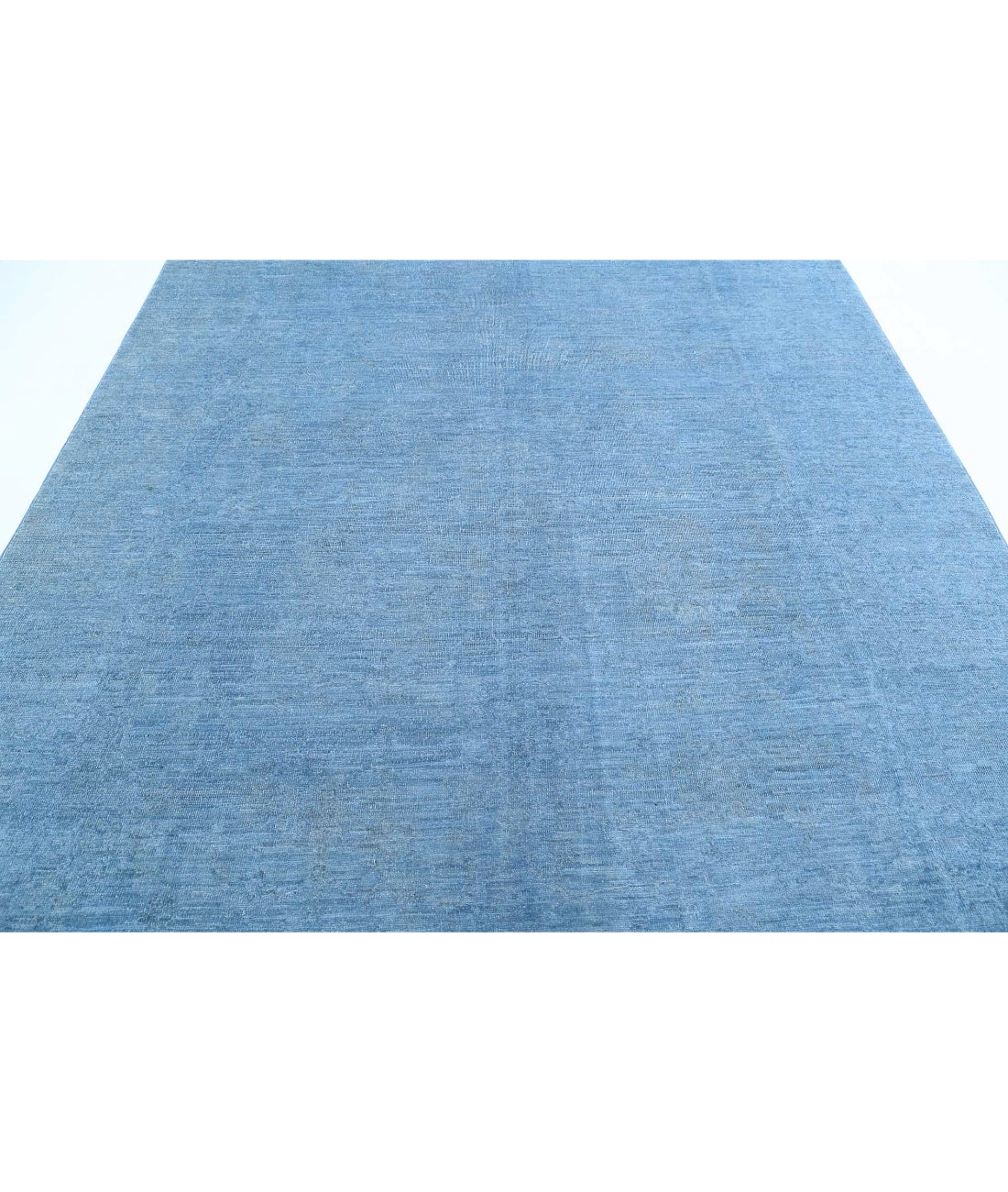 Overdye 7'11'' X 10'3'' Hand-Knotted Wool Rug 7'11'' x 10'3'' (238 X 308) / Blue / N/A