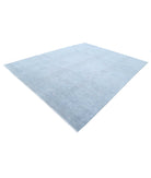 Overdye 9'2'' X 11'10'' Hand-Knotted Wool Rug 9'2'' x 11'10'' (275 X 355) / Blue / N/A