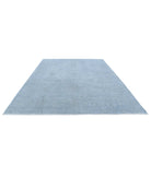 Overdye 9'2'' X 11'10'' Hand-Knotted Wool Rug 9'2'' x 11'10'' (275 X 355) / Blue / N/A