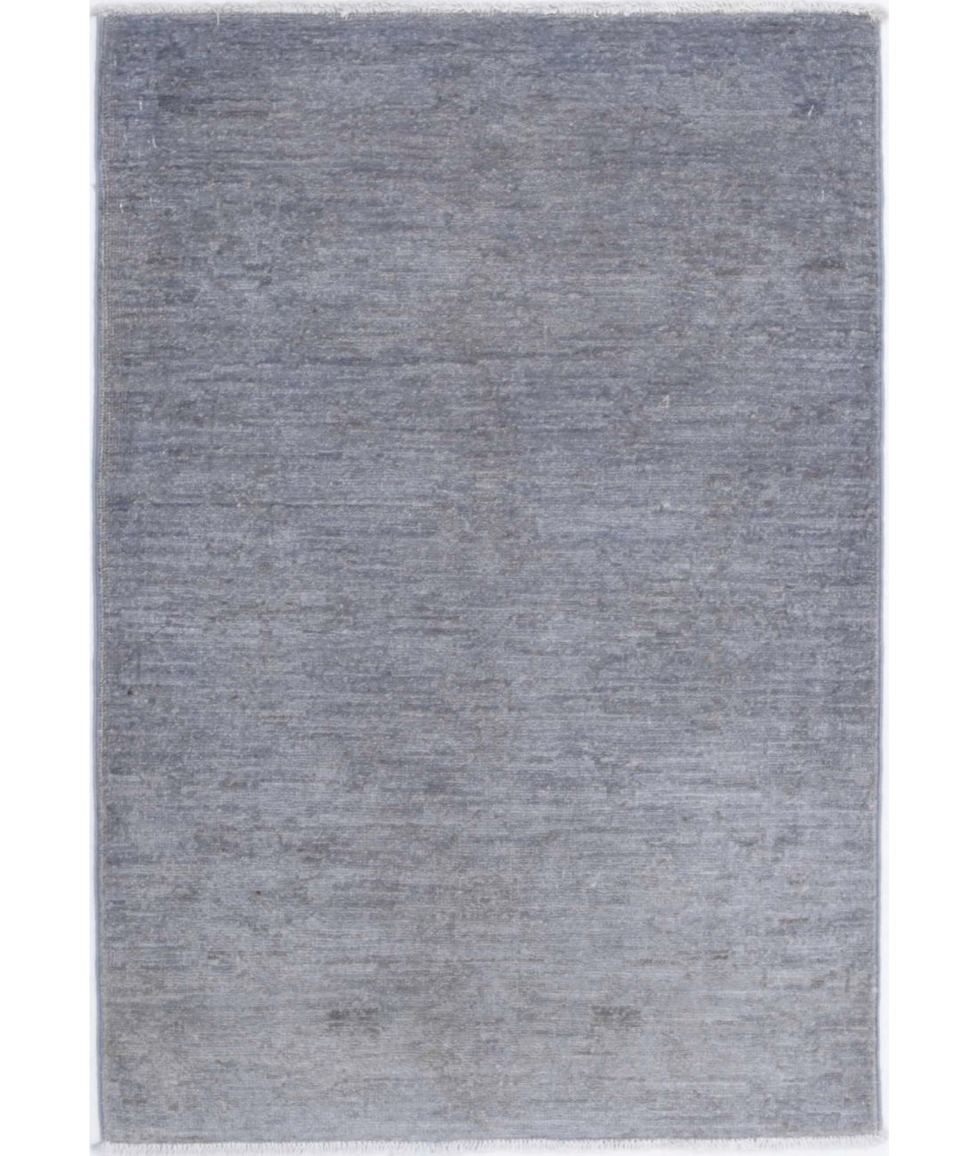 Overdye 2'0'' X 3'1'' Hand-Knotted Wool Rug 2'0'' x 3'1'' (60 X 93) / Grey / N/A