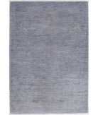 Overdye 2'0'' X 3'1'' Hand-Knotted Wool Rug 2'0'' x 3'1'' (60 X 93) / Grey / N/A