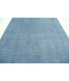 Overdye 8'2'' X 10'10'' Hand-Knotted Wool Rug 8'2'' x 10'10'' (245 X 325) / Blue / Blue