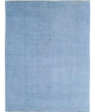 Overdye 8'2'' X 10'10'' Hand-Knotted Wool Rug 8'2'' x 10'10'' (245 X 325) / Blue / Blue