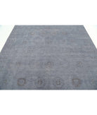 Overdye 7'10'' X 9'9'' Hand-Knotted Wool Rug 7'10'' x 9'9'' (235 X 293) / Grey / Grey