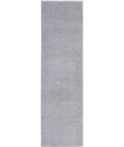 Overdye 2'5'' X 9'0'' Hand-Knotted Wool Rug 2'5'' x 9'0'' (73 X 270) / Grey / N/A