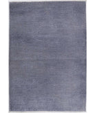 Overdye 2'9'' X 4'0'' Hand-Knotted Wool Rug 2'9'' x 4'0'' (83 X 120) / Grey / N/A