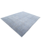 Overdye 8'0'' X 10'7'' Hand-Knotted Wool Rug 8'0'' x 10'7'' (240 X 318) / Grey / Taupe