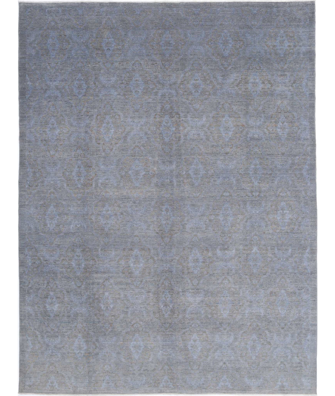 Overdye 8'0'' X 10'7'' Hand-Knotted Wool Rug 8'0'' x 10'7'' (240 X 318) / Grey / Taupe