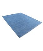 Overdye 8'0'' X 9'9'' Hand-Knotted Wool Rug 8'0'' x 9'9'' (240 X 293) / Blue / N/A