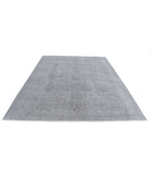 Overdye 7'10'' X 9'6'' Hand-Knotted Wool Rug 7'10'' x 9'6'' (235 X 285) / Grey / Brown