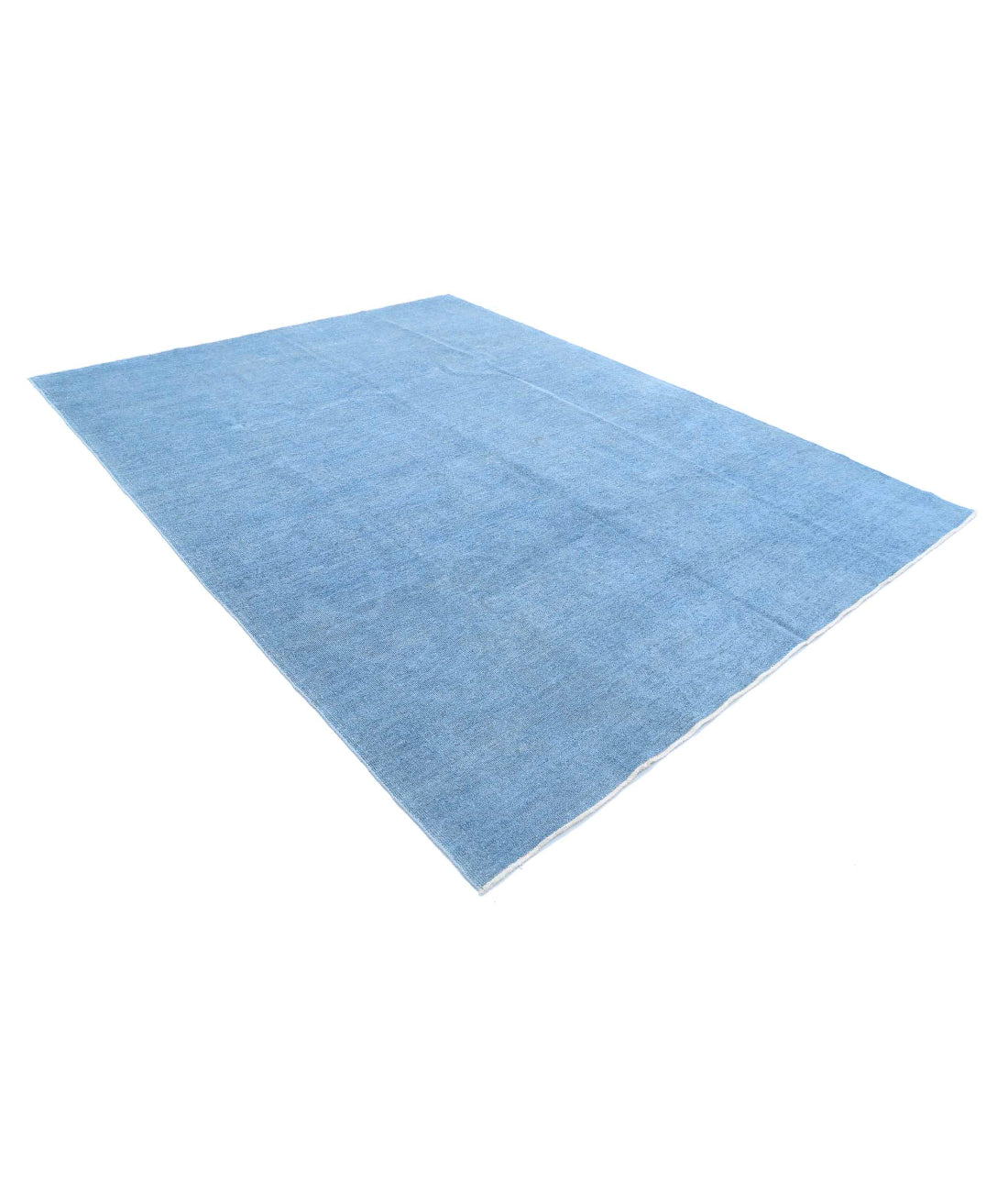 Overdye 7'10'' X 10'7'' Hand-Knotted Wool Rug 7'10'' x 10'7'' (235 X 318) / Blue / N/A