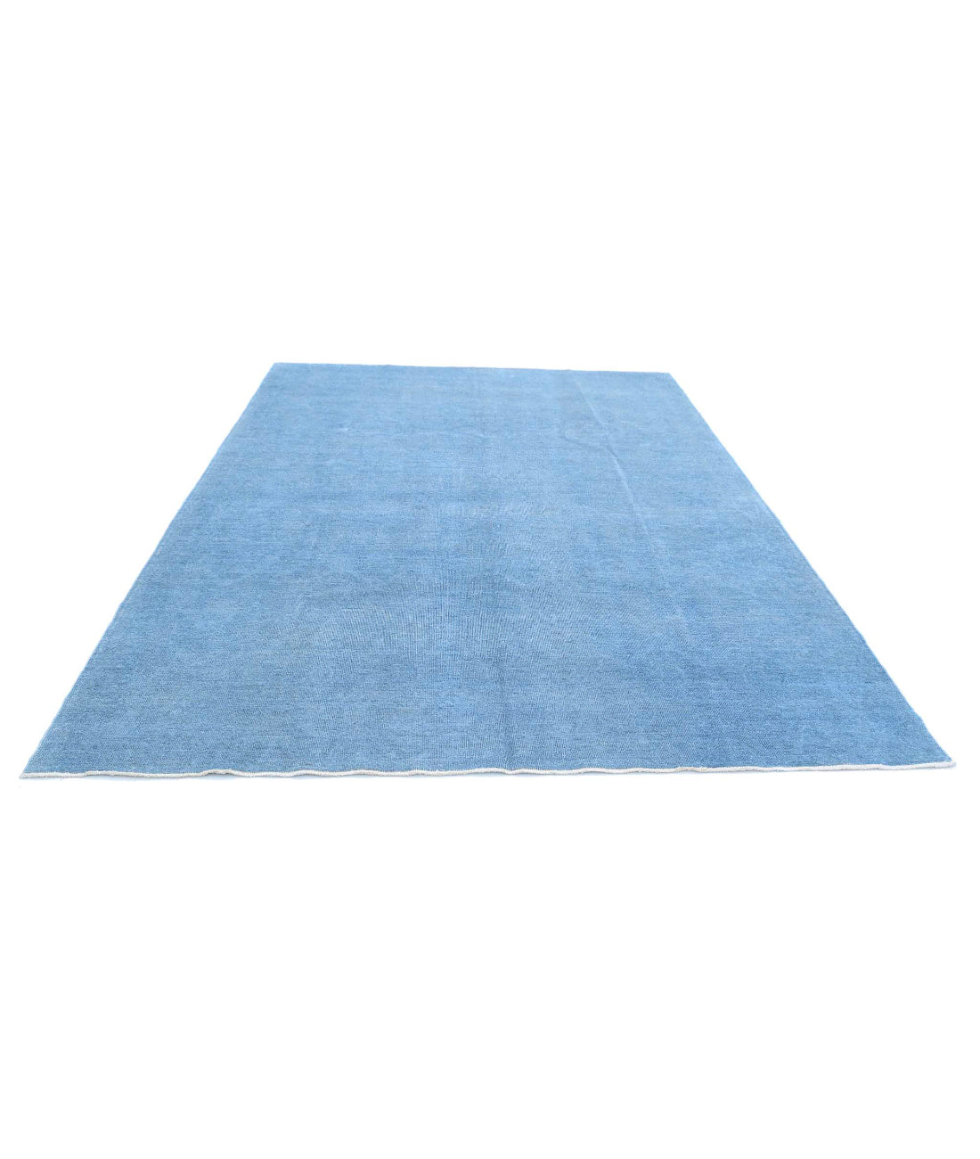 Overdye 7'10'' X 10'7'' Hand-Knotted Wool Rug 7'10'' x 10'7'' (235 X 318) / Blue / N/A