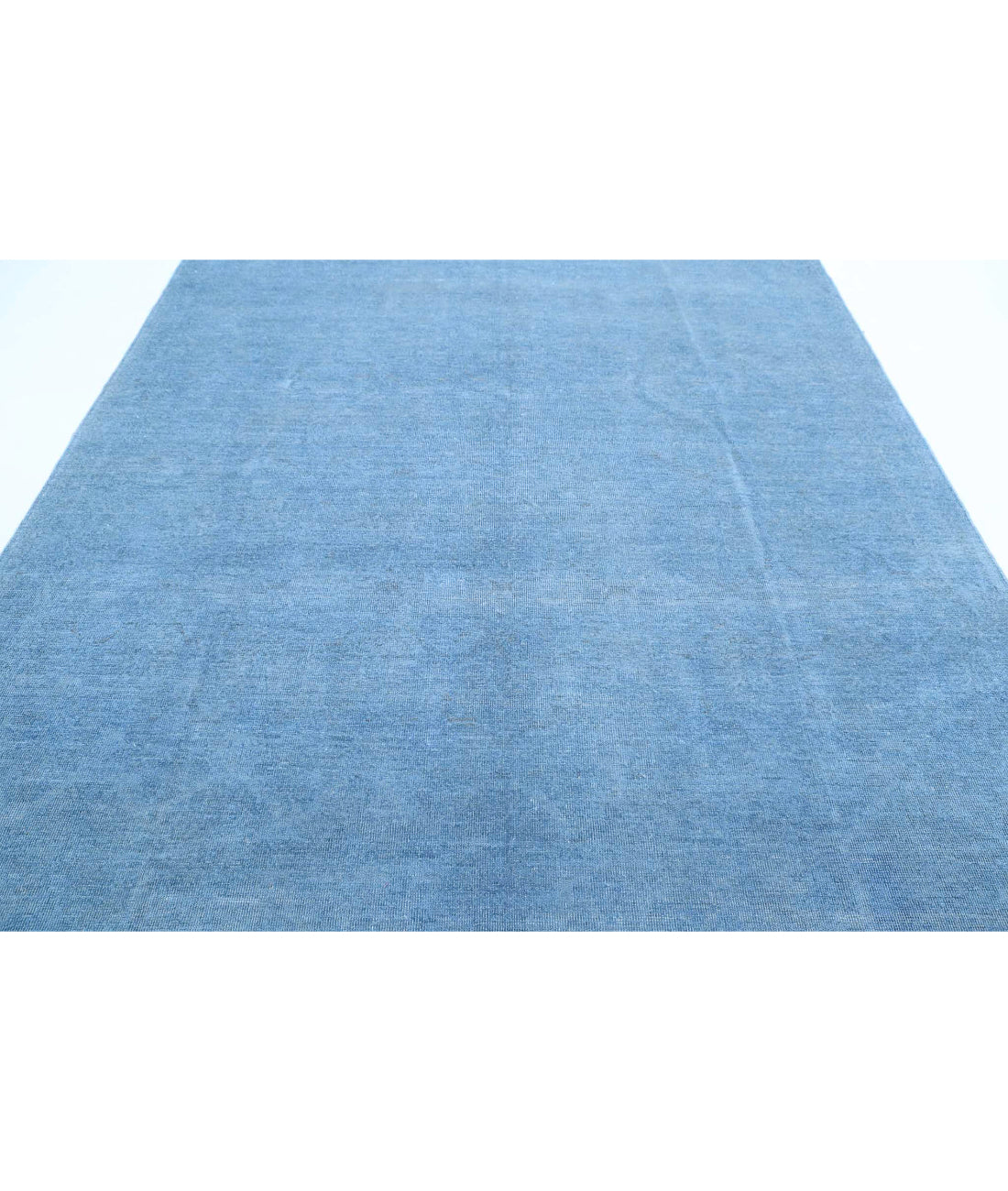 Overdye 7'10'' X 10'7'' Hand-Knotted Wool Rug 7'10'' x 10'7'' (235 X 318) / Blue / N/A