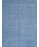 Overdye 7'10'' X 10'7'' Hand-Knotted Wool Rug 7'10'' x 10'7'' (235 X 318) / Blue / N/A