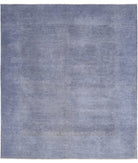 Overdye 8'0'' X 9'0'' Hand-Knotted Wool Rug 8'0'' x 9'0'' (240 X 270) / Grey / Grey