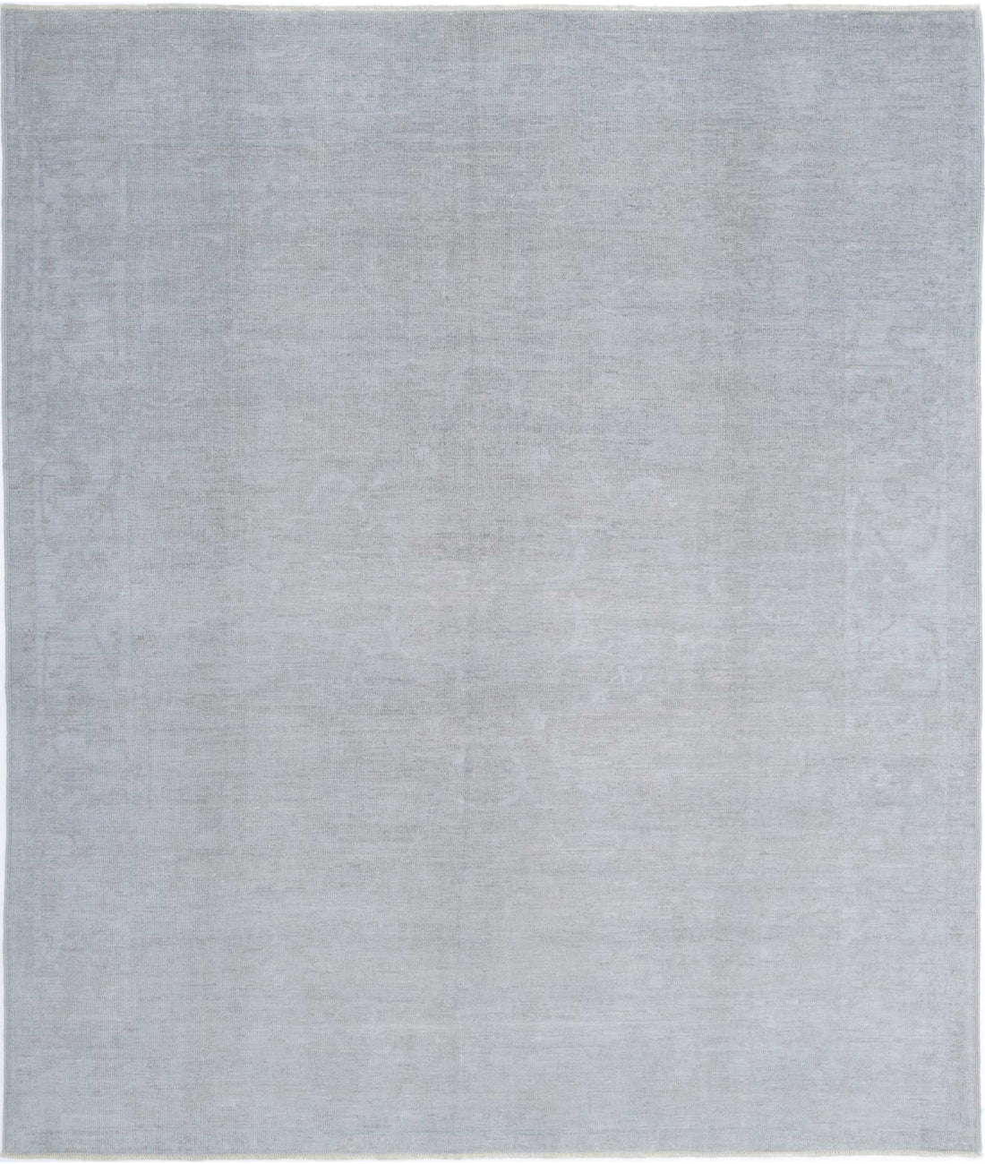 Overdye 8'2'' X 9'10'' Hand-Knotted Wool Rug 8'2'' x 9'10'' (245 X 295) / Grey / Grey