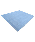 Overdye 7'10'' X 9'7'' Hand-Knotted Wool Rug 7'10'' x 9'7'' (235 X 288) / Blue / Blue