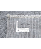 Overdye 2'6'' X 9'7'' Hand-Knotted Wool Rug 2'6'' x 9'7'' (75 X 288) / Grey / Grey