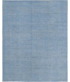 Overdye 7'10'' X 10'1'' Hand-Knotted Wool Rug 7'10'' x 10'1'' (235 X 303) / Blue / Blue