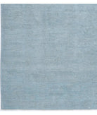 Overdye 7'11'' X 9'10'' Hand-Knotted Wool Rug 7'11'' x 9'10'' (238 X 295) / Blue / N/A