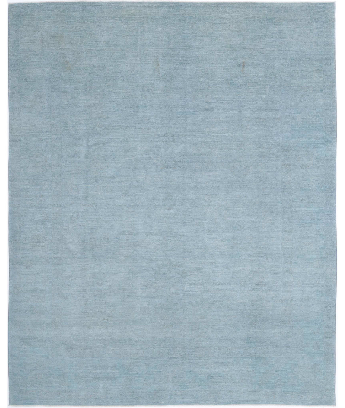 Overdye 7'11'' X 9'10'' Hand-Knotted Wool Rug 7'11'' x 9'10'' (238 X 295) / Blue / N/A