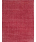 Overdye 9'8'' X 13'0'' Hand-Knotted Wool Rug 9'8'' x 13'0'' (290 X 390) / Red / N/A