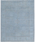 Overdye 8'4'' X 9'11'' Hand-Knotted Wool Rug 8'4'' x 9'11'' (250 X 298) / Grey / N/A