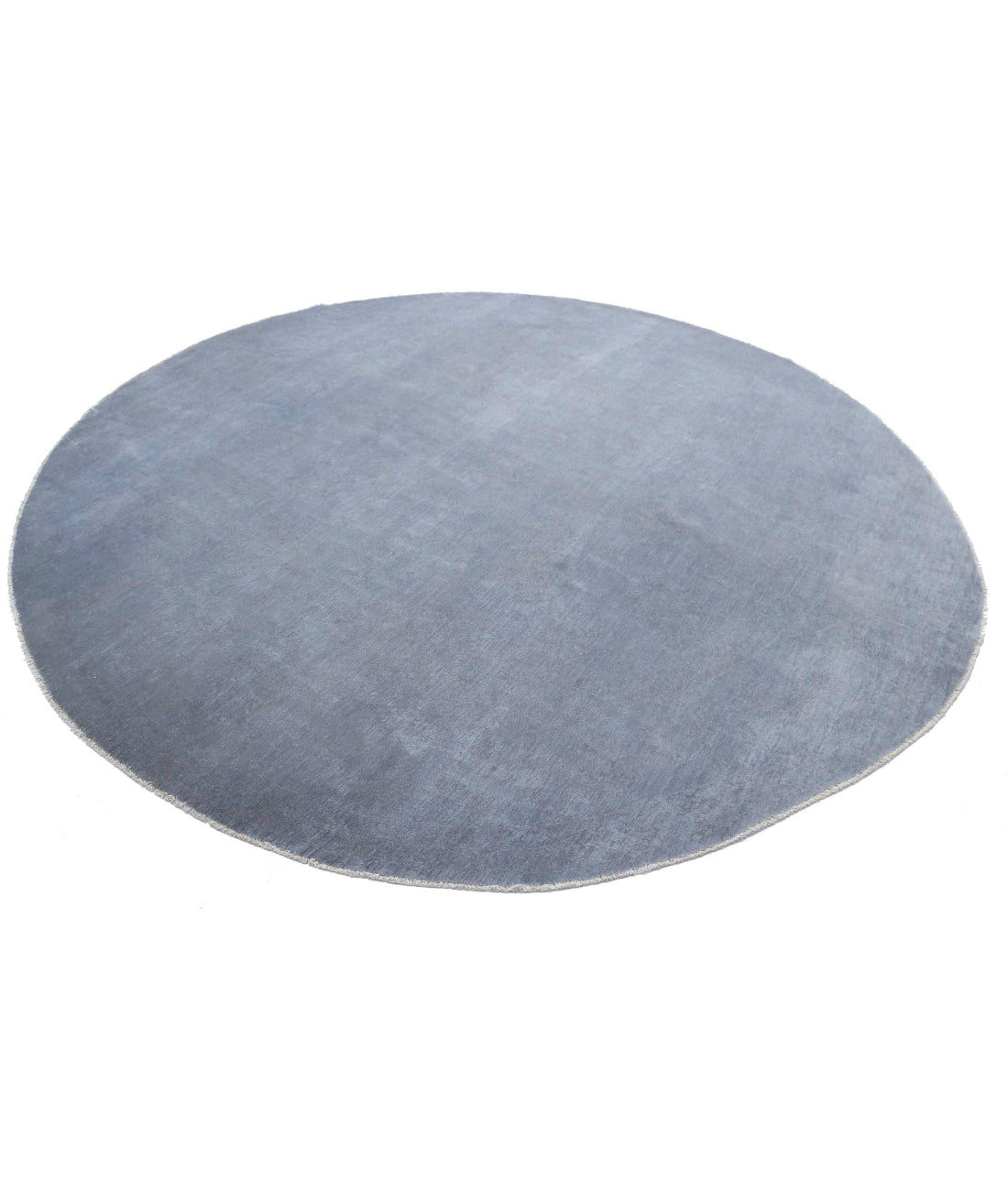 Overdye 9'4'' X 9'6'' Hand-Knotted Wool Rug 9'4'' x 9'6'' (280 X 285) / Grey / N/A