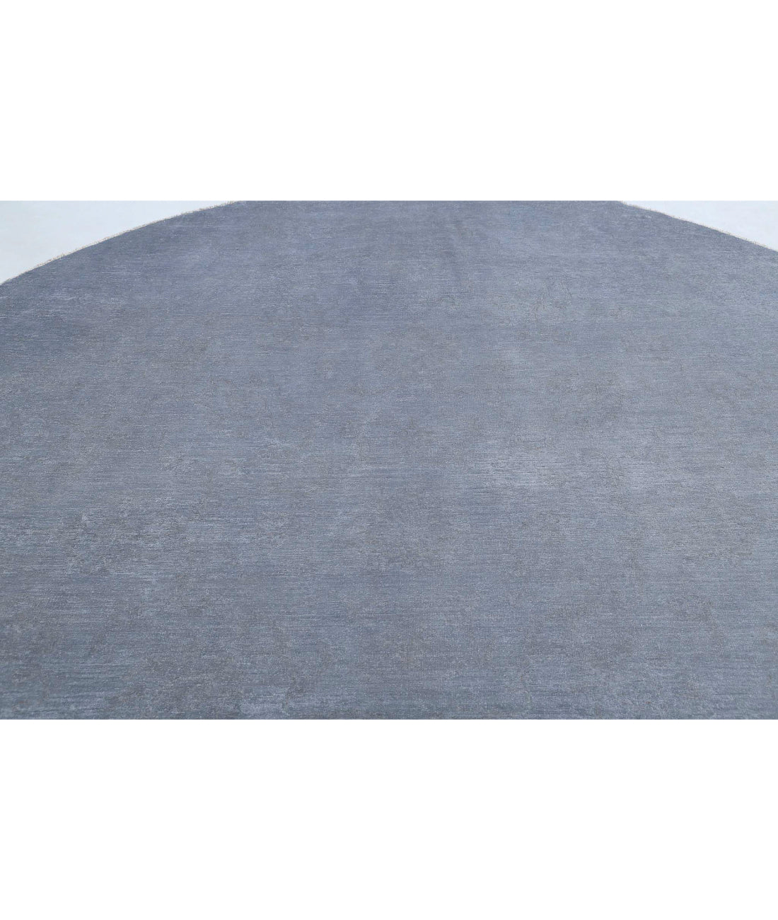 Overdye 9'4'' X 9'6'' Hand-Knotted Wool Rug 9'4'' x 9'6'' (280 X 285) / Grey / N/A