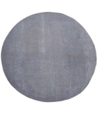 Overdye 9'4'' X 9'6'' Hand-Knotted Wool Rug 9'4'' x 9'6'' (280 X 285) / Grey / N/A