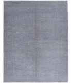 Overdye 5'7'' X 7'5'' Hand-Knotted Wool Rug 5'7'' x 7'5'' (168 X 223) / Grey / N/A