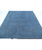 Overdye 7'9'' X 10'3'' Hand-Knotted Wool Rug 7'9'' x 10'3'' (233 X 308) / Blue / Blue