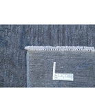 Overdye 11'7'' X 13'9'' Hand-Knotted Wool Rug 11'7'' x 13'9'' (348 X 413) / Grey / Grey