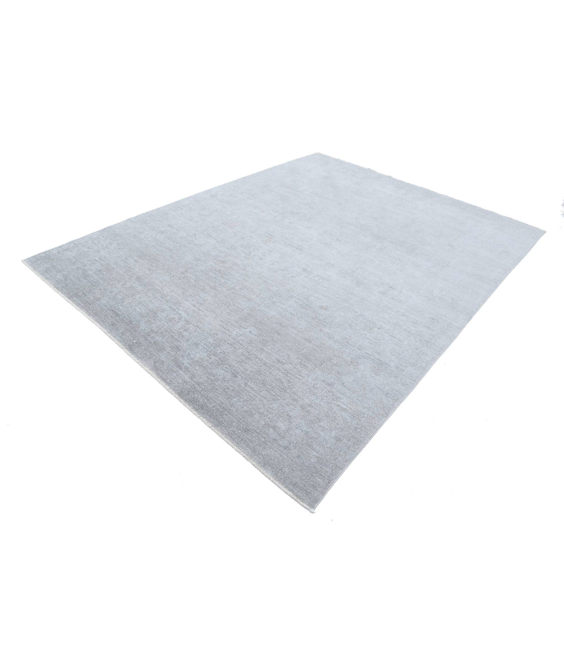 Overdye 7'3'' X 9'6'' Hand-Knotted Wool Rug 7'3'' x 9'6'' (218 X 285) / Grey / Grey