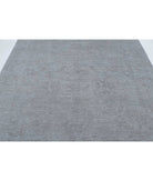 Overdye 7'3'' X 9'6'' Hand-Knotted Wool Rug 7'3'' x 9'6'' (218 X 285) / Grey / Grey